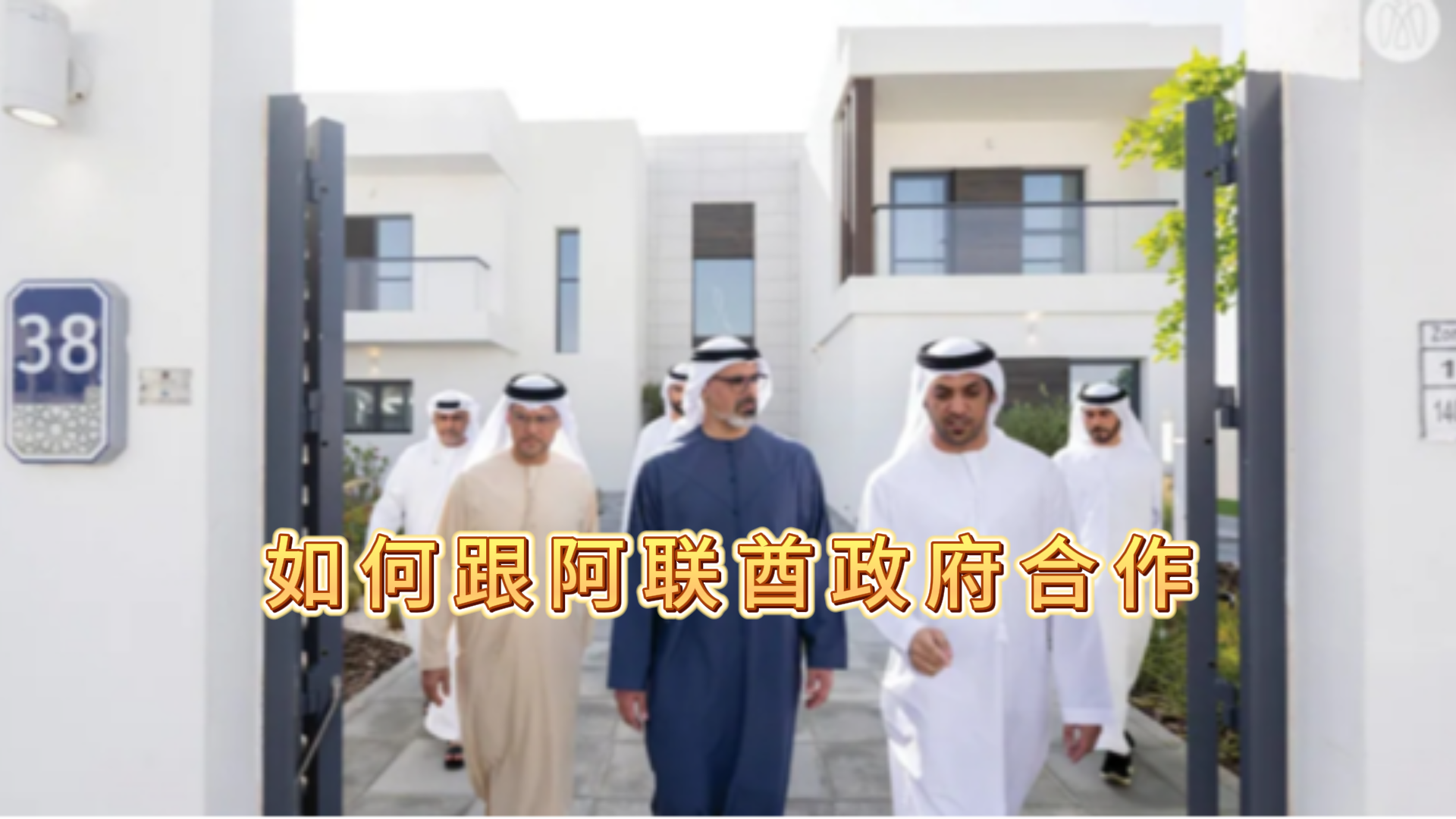 如何跟阿联酋政府合作